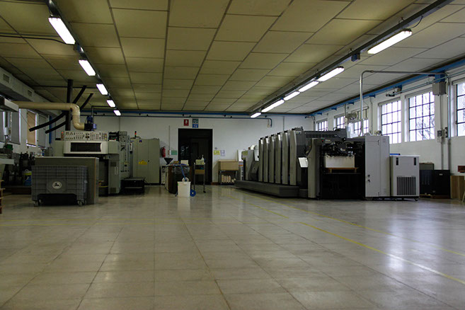 Società Litografica Melegari, stampa offset UV