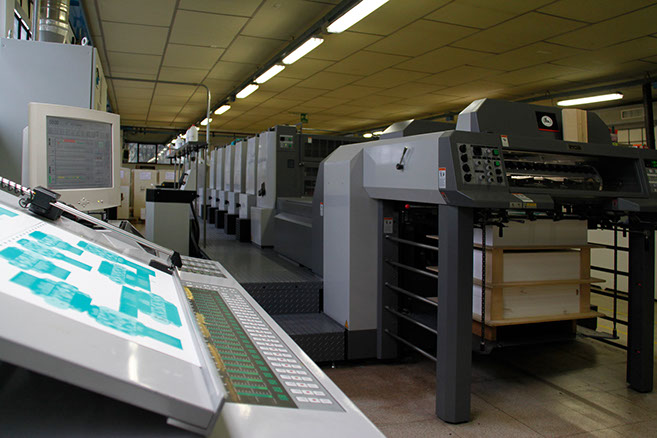 Società Litografica Melegari, stampa offset UV